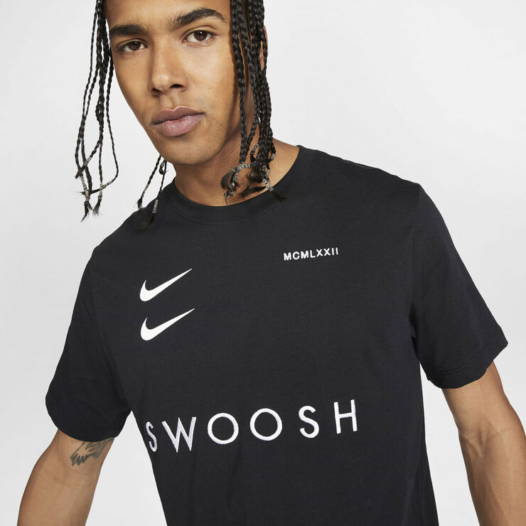 Nike Sportswear Swoosh T Shirt Sort