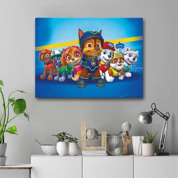 Lerretsbilde / Bilde - Paw Patrol - 40x30 cm - Lerret