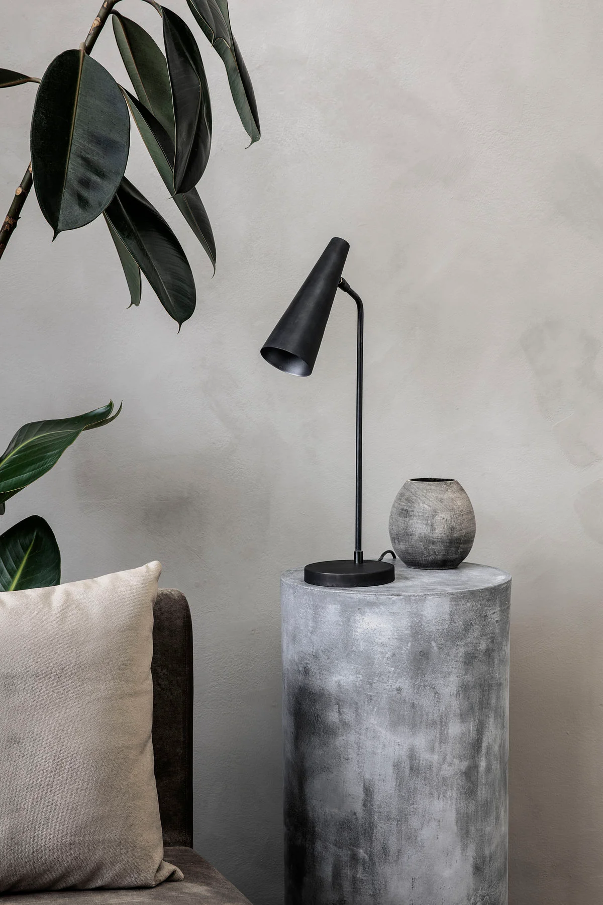 House Doctor  Bordlampe, Precise, Mat sort