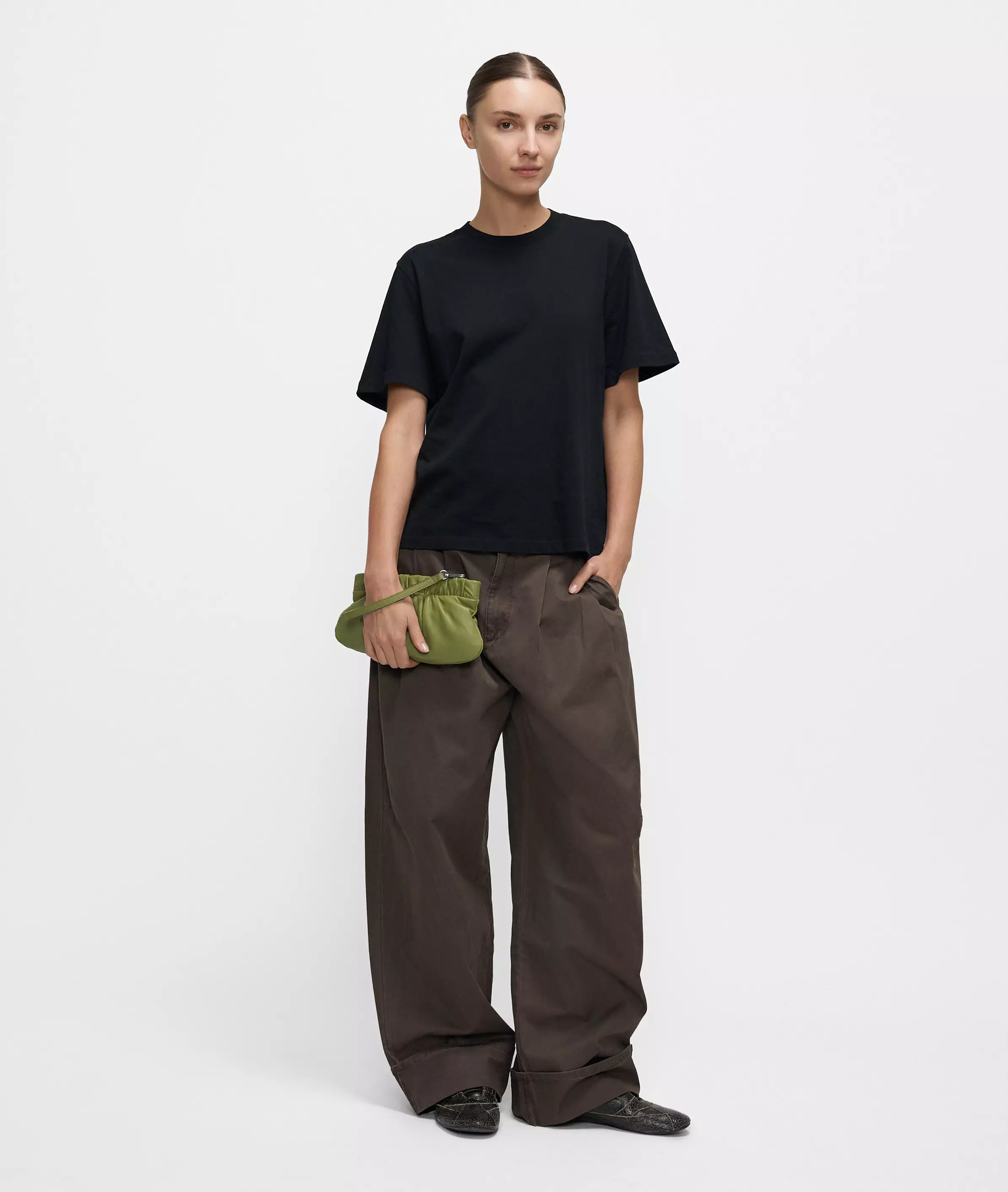 Clutch S Handy leather clutch