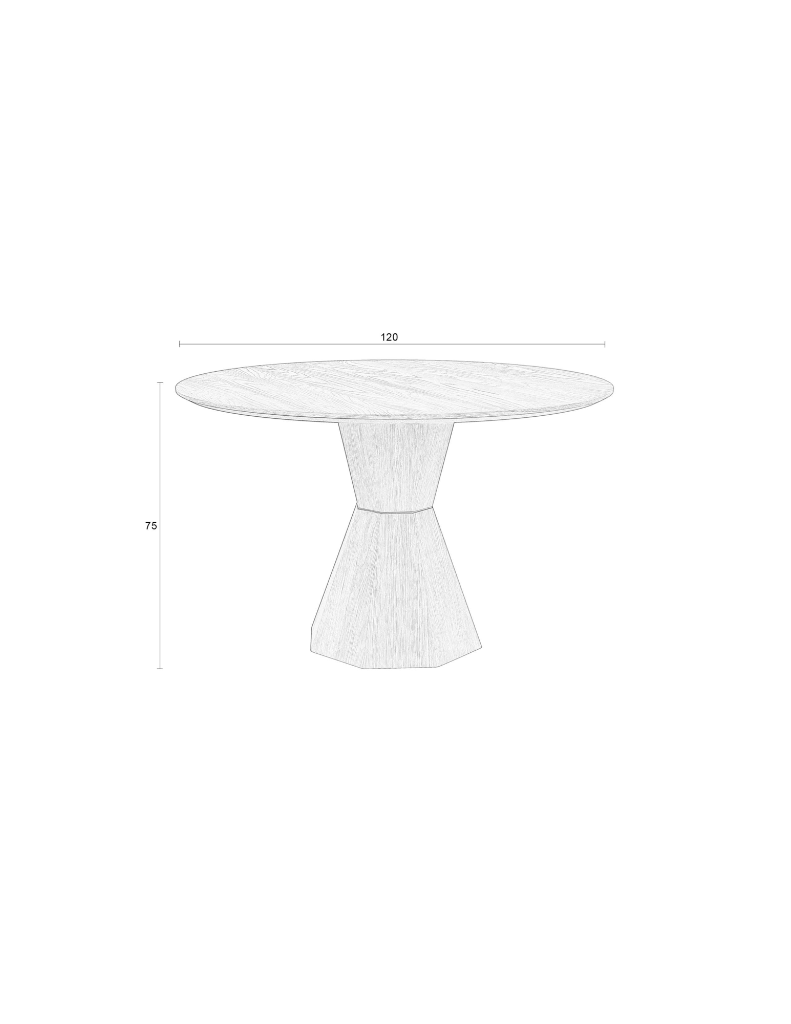 Eettafel Lotus