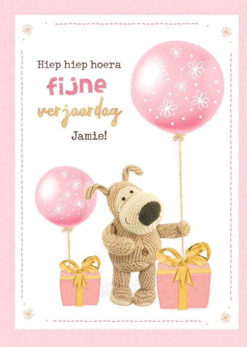 Boofle | Verjaardagskaart | Met naam