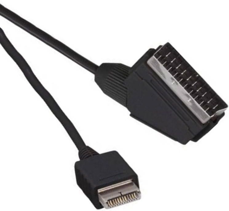 Kabel - Scart AV - Voor Sony PlayStation 1, 2, 3 - Geschikt voor Composiet AV