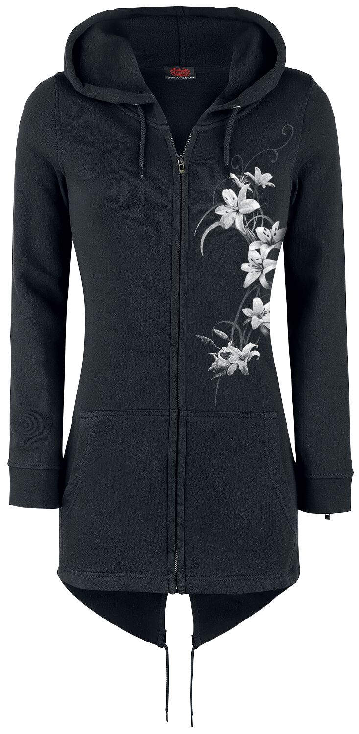 Pure Of Heart | Spiral Sweat-shirt zippé à capuche