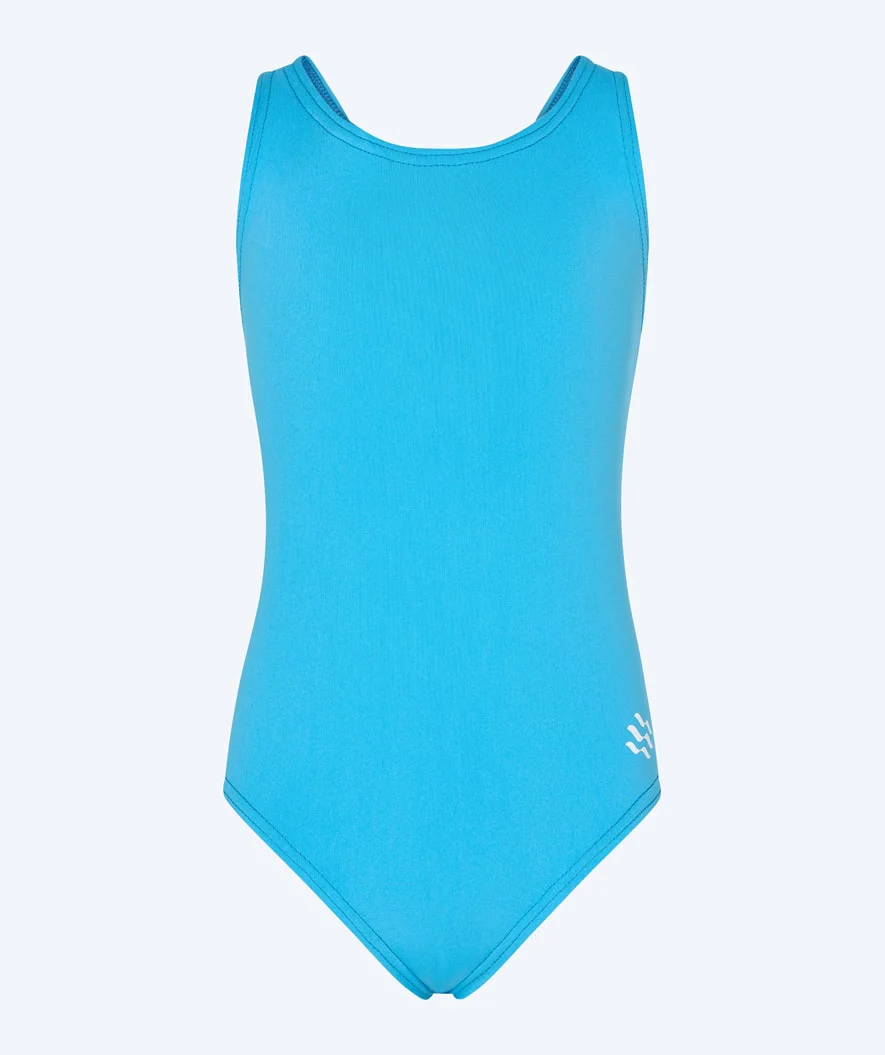 Watery badedragt til piger - Eco Poolparty - Electric Blue