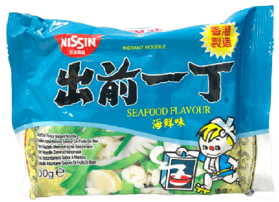 Nissin Demae Ramen Instant Noedels Zeevruchten Smaak 100g