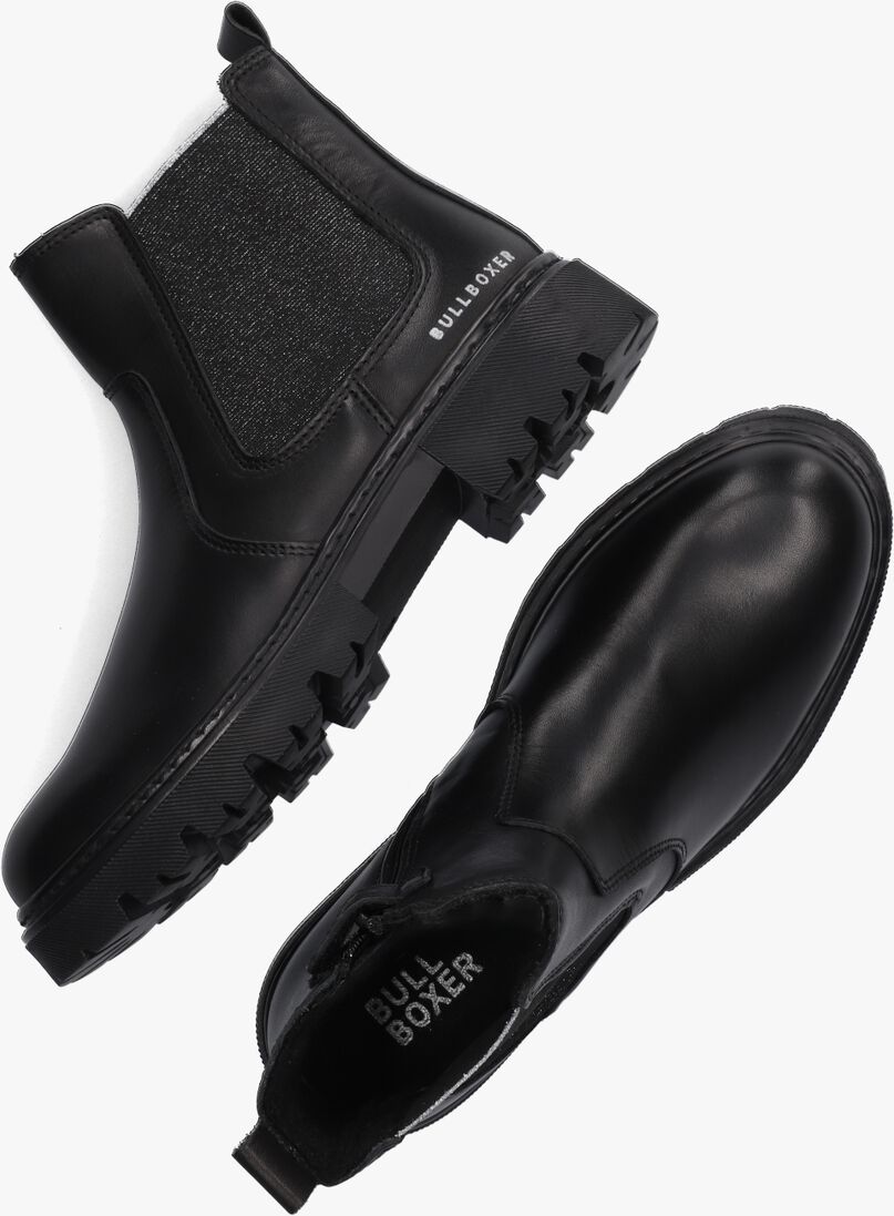 BULLBOXER zwarte bullboxer chelsea boots ajs500 e6l