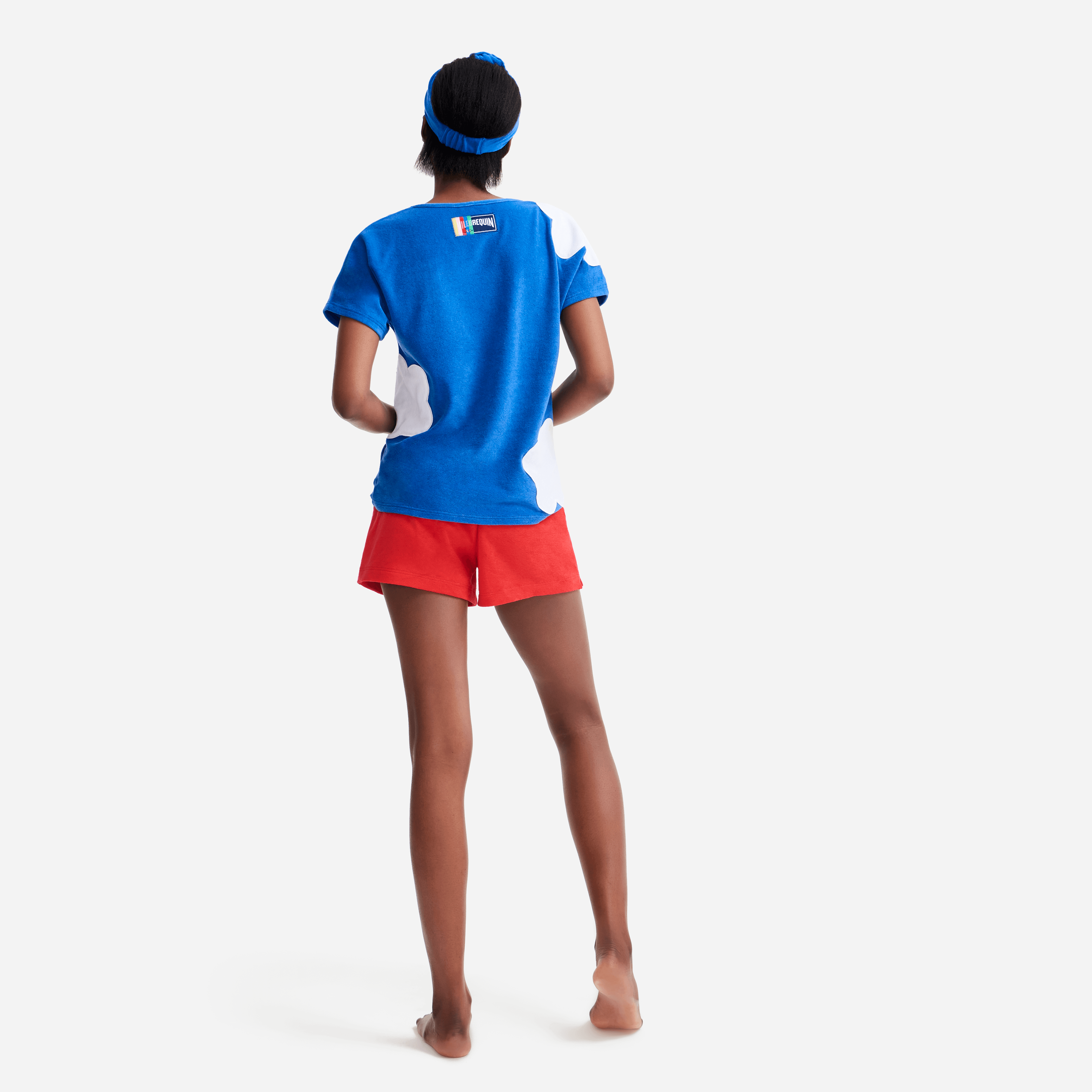 Shorty femme en éponge uni - Vilebrequin x JCC+ - Edition limitée | Site Vilebrequin | FI1E9Q00