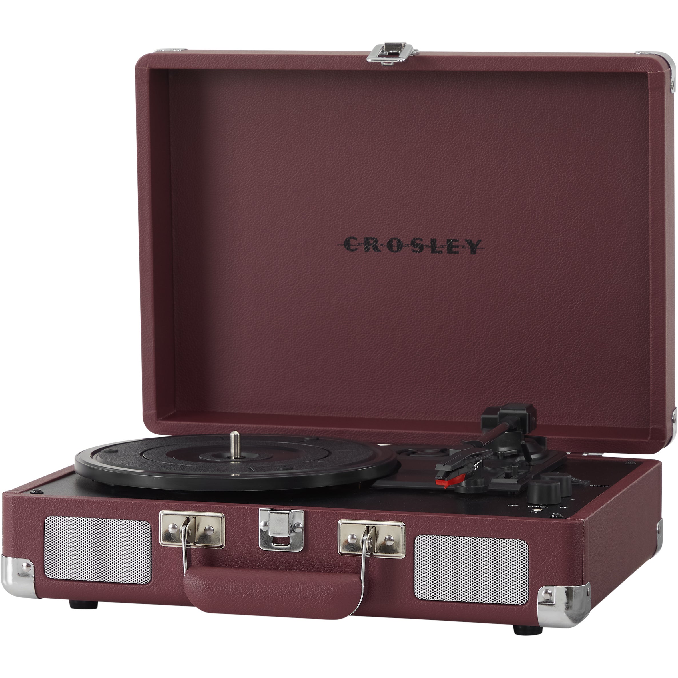 Crosley CR8005F-BU4 Cruiser Plus Burgundy platenspeler