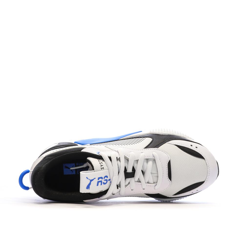 Puma Baskets Blanches/Noires/Bleu Homme Puma Rs-x Games
