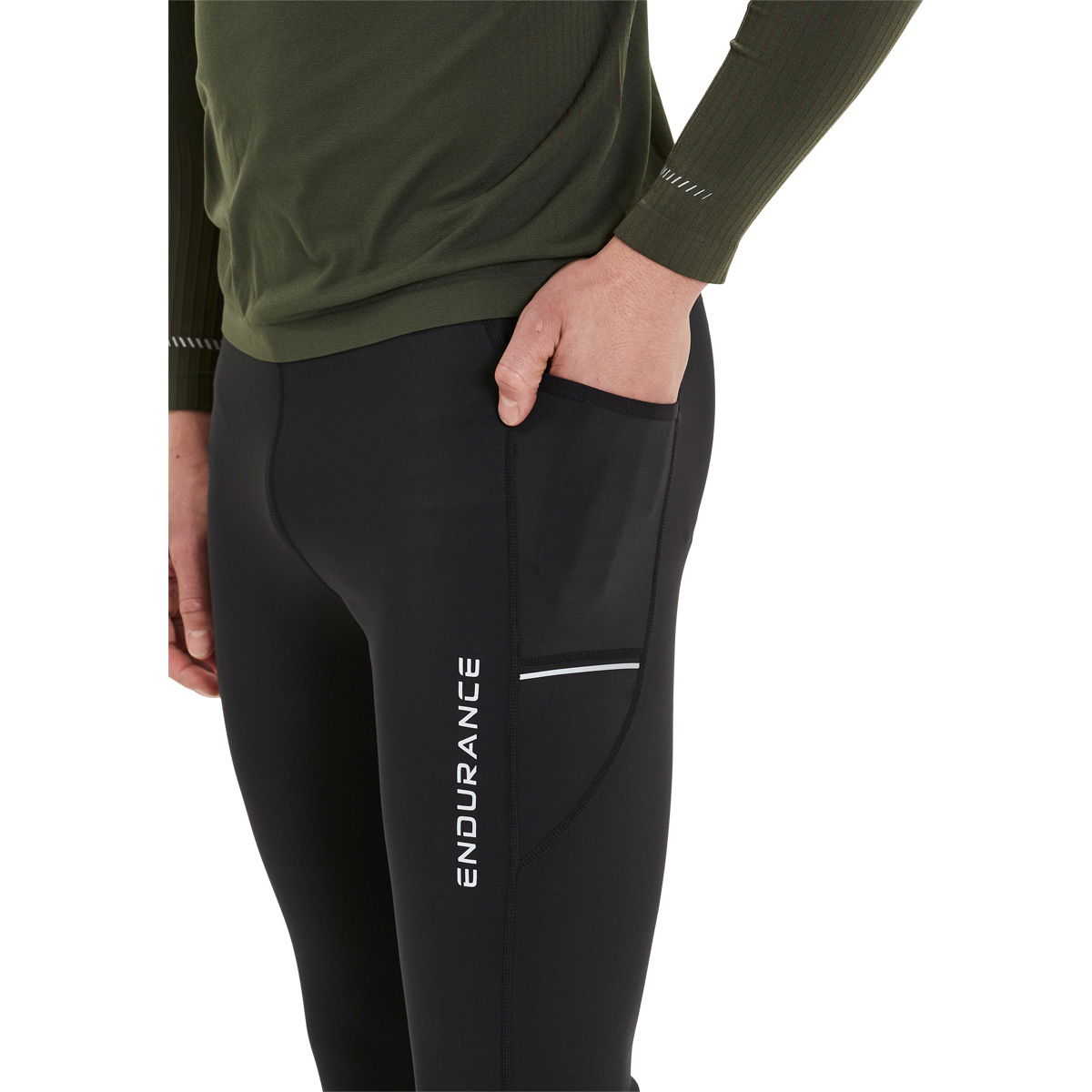 Endurance Energy V2 3/4 Løbetights Herre