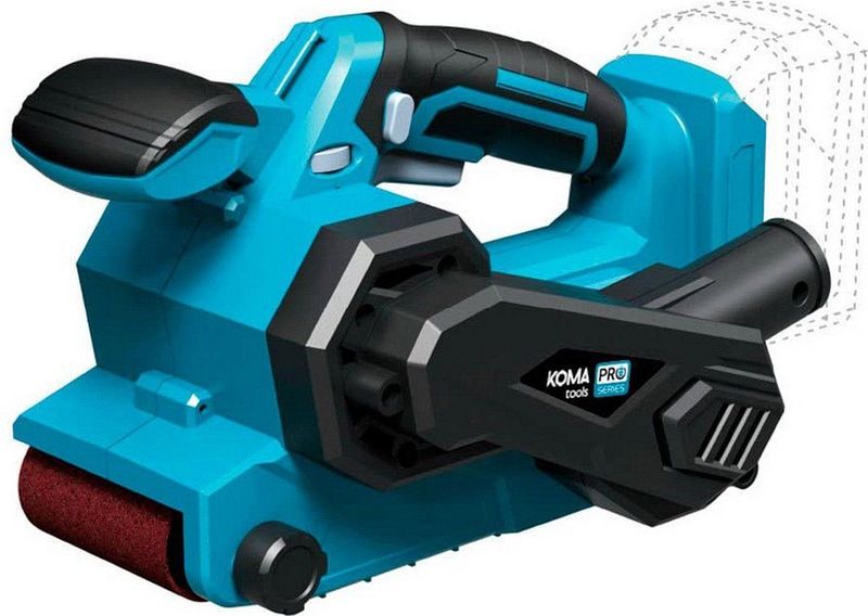 Koma Tools Pro Series - Orbital Schuurmachine - Blauw - Lithium Accu