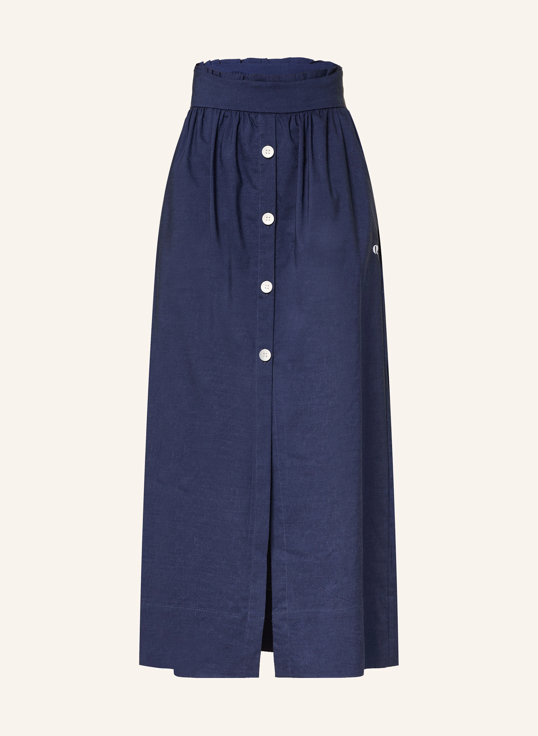 CLAUDIE PIERLOT Rock mit Leinen