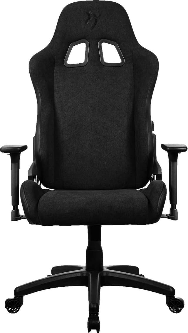 Arozzi Avanti SoftFabric gamingstol (pure black)