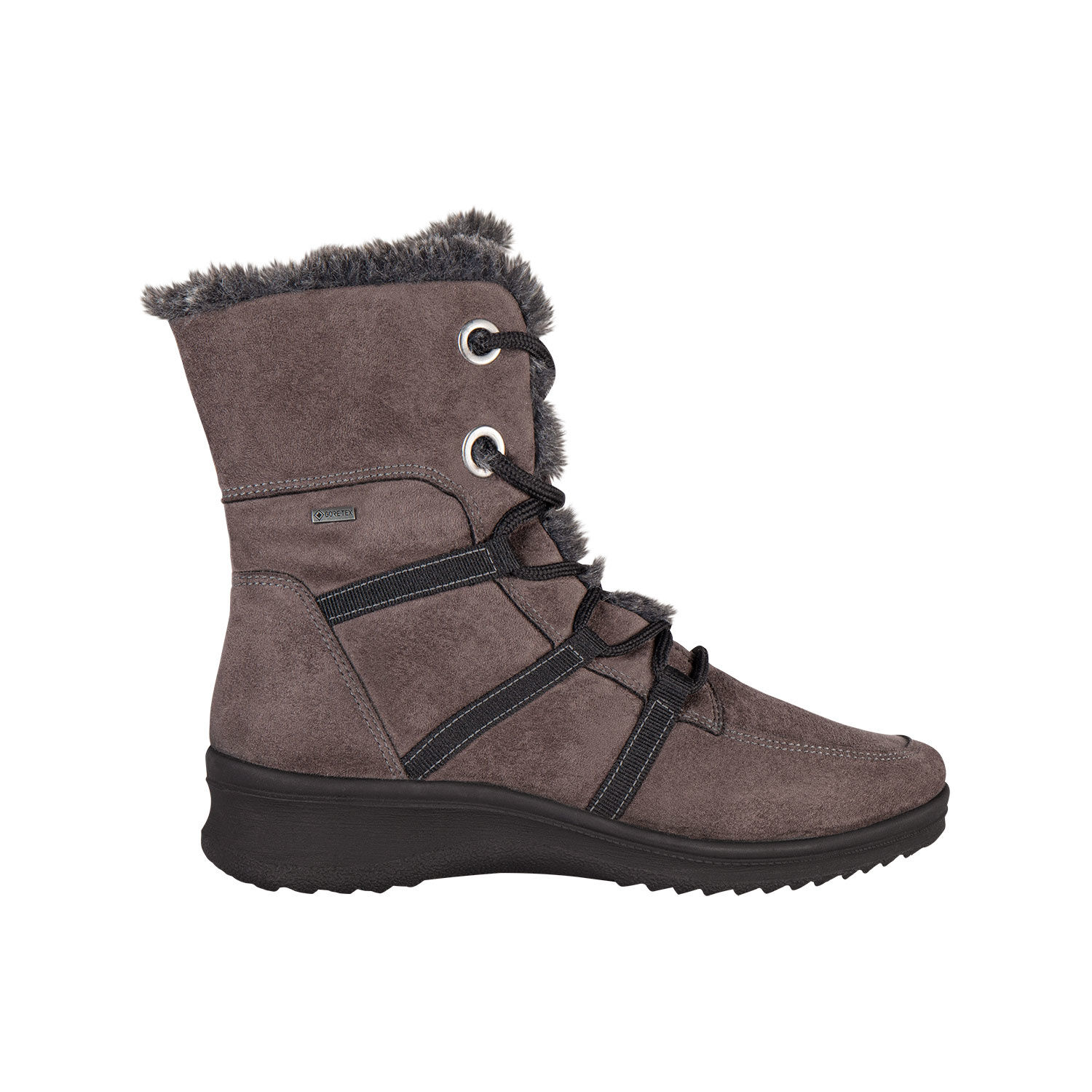 Ara Schnürstiefel aus Textil