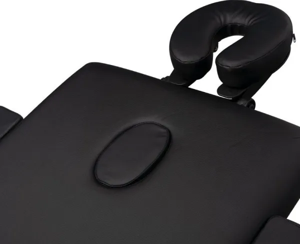 Activeshop sammenklappelig massagebriks ALUMINIUM COMFORT ACTIV FIZJO 2 SEGMENTER SORT