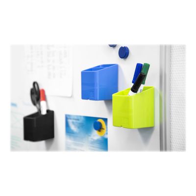 Exacompta Pen Cube Ecoblack - Pot à crayons magnétique - noir