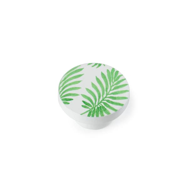 Dørhåndtak Rei e295 Grønn bøktre Ø 38 x 22 mm (2 enheter)