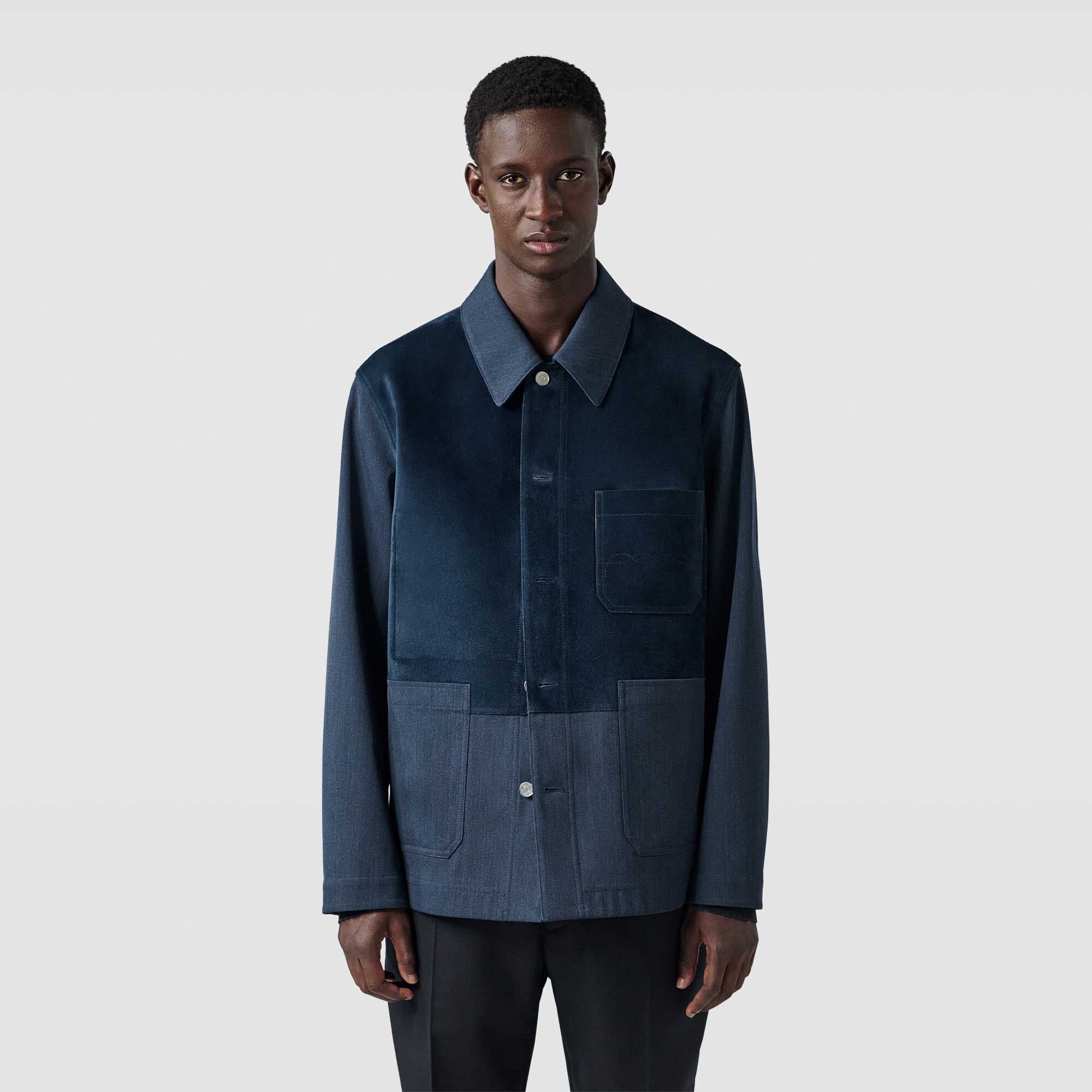 Veste Charbonnier Bi-Matière