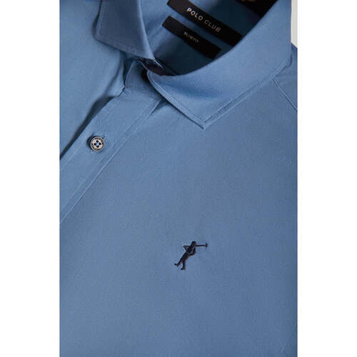Polo Club - RIGBY GO CONTRAST SLIM SHIRT Azul