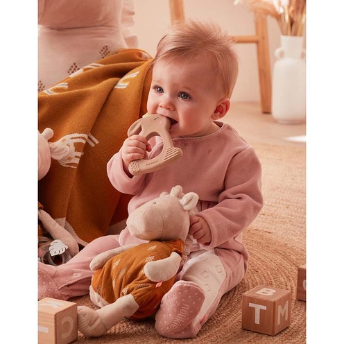 Tiga girafe peluche small Veloudoux - NOUKIE 'S