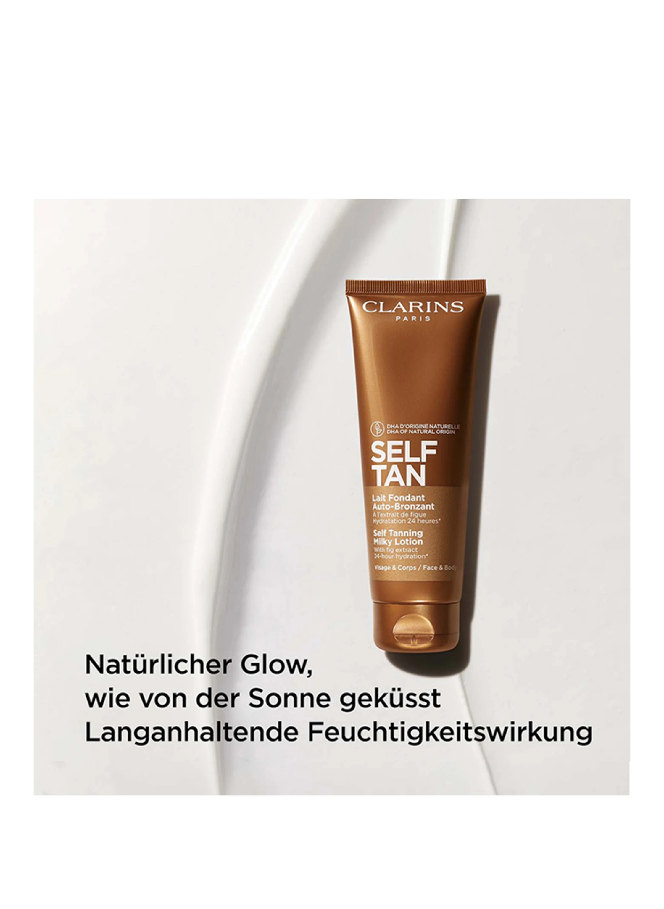 CLARINS SELF TANNING MILKY LOTION