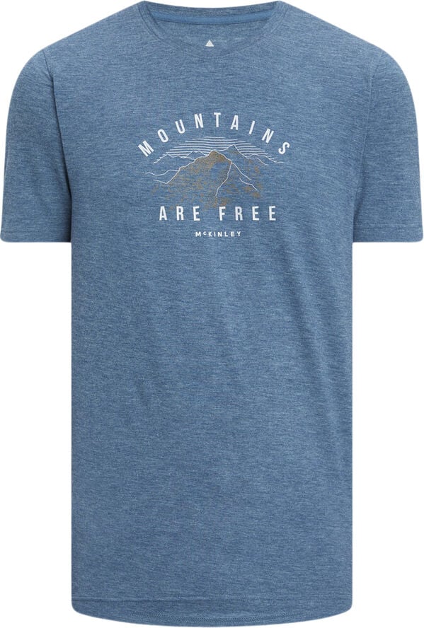 MCKINLEY Rogin T-shirt Blå