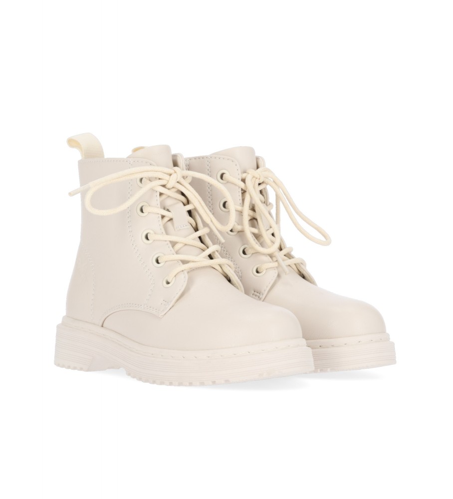 Botas infantis Chika10, tamanho Holland 10, bege.