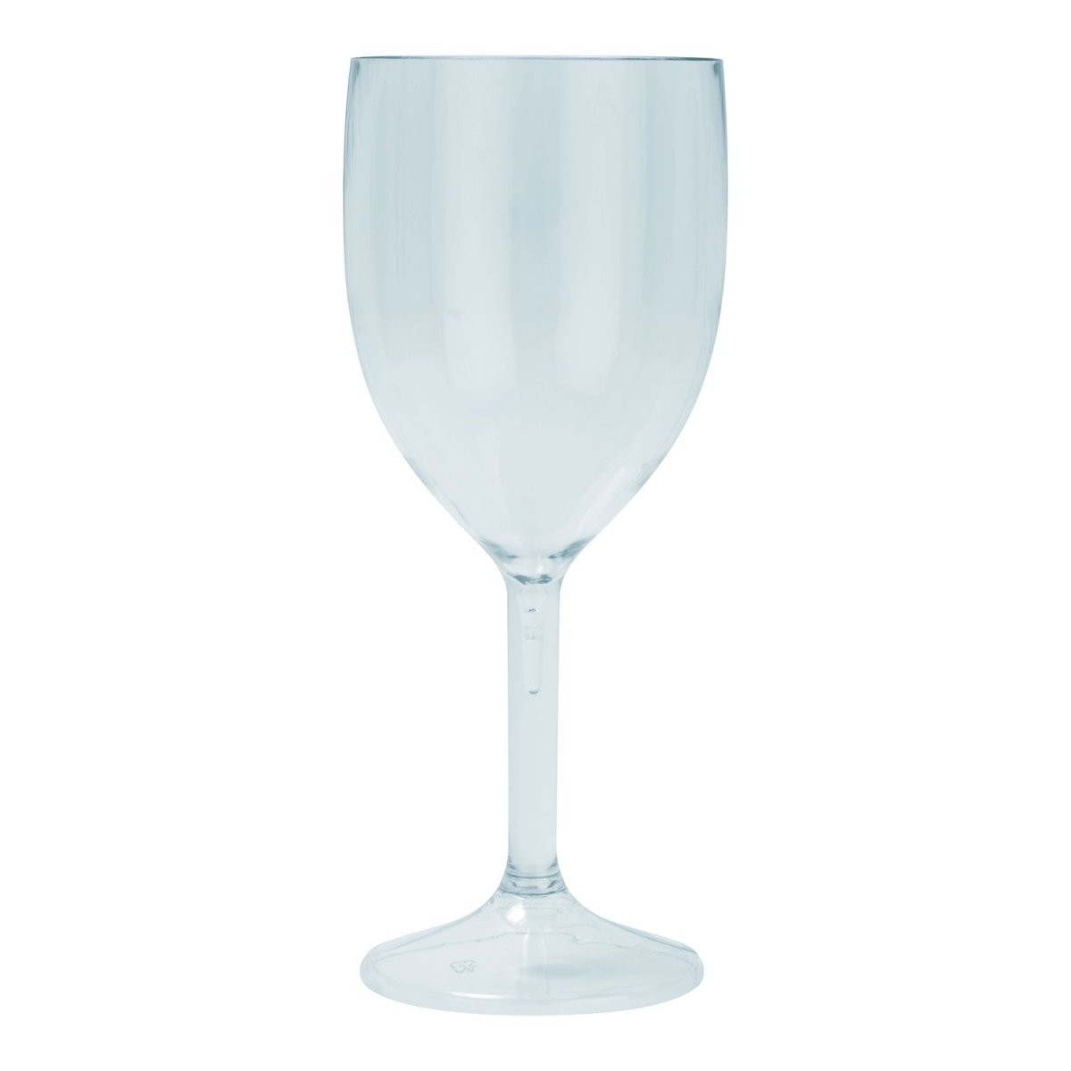 Lichtblauwe Wijnglas Plastic 300ml 2st