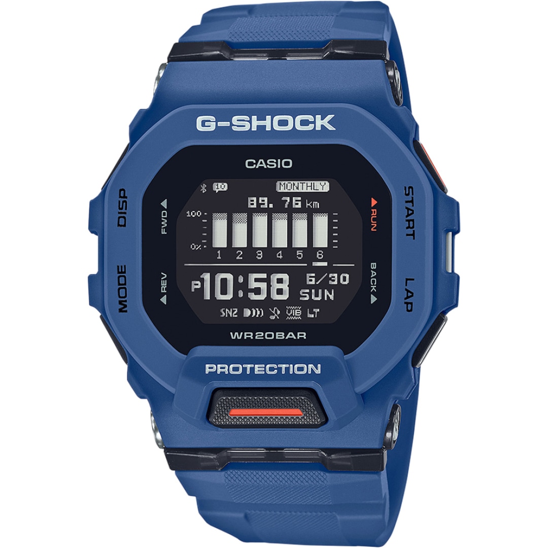 Casio G-Shock G-Squad Bluetooth Smart Navy Blue