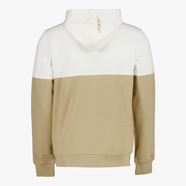Unsigned heren hoodie wit beige