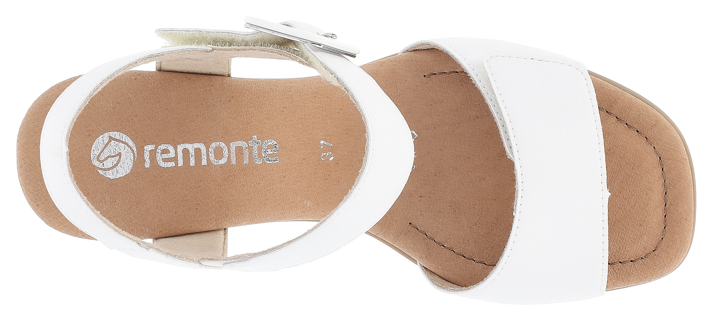 Remonte Sandalette »ELLE-Collection«  , Blockabsatz, Sommerschuh, Sandale, Abendschuh mit Klettverschluss