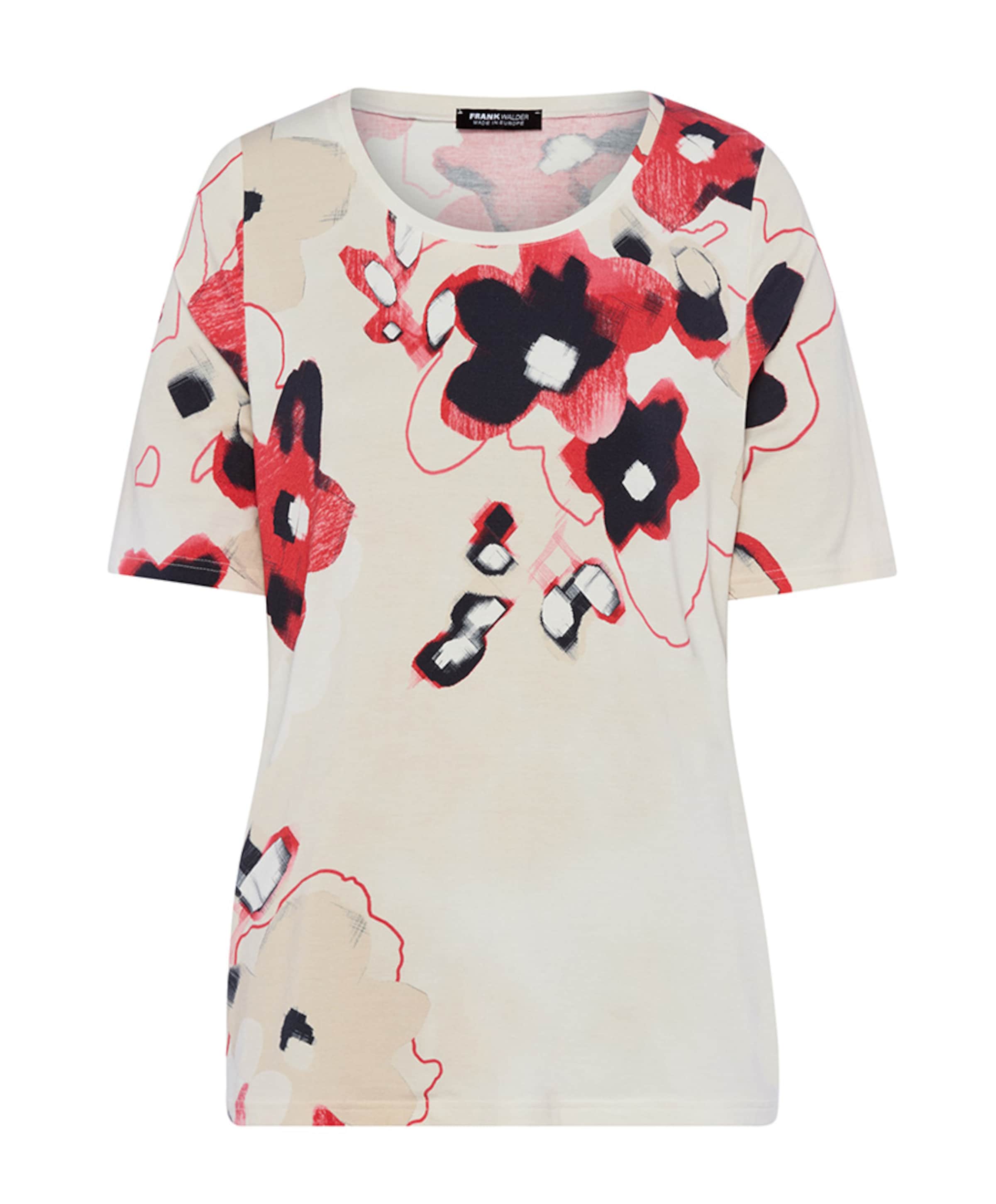 Frank Walder Dames T-shirt rood