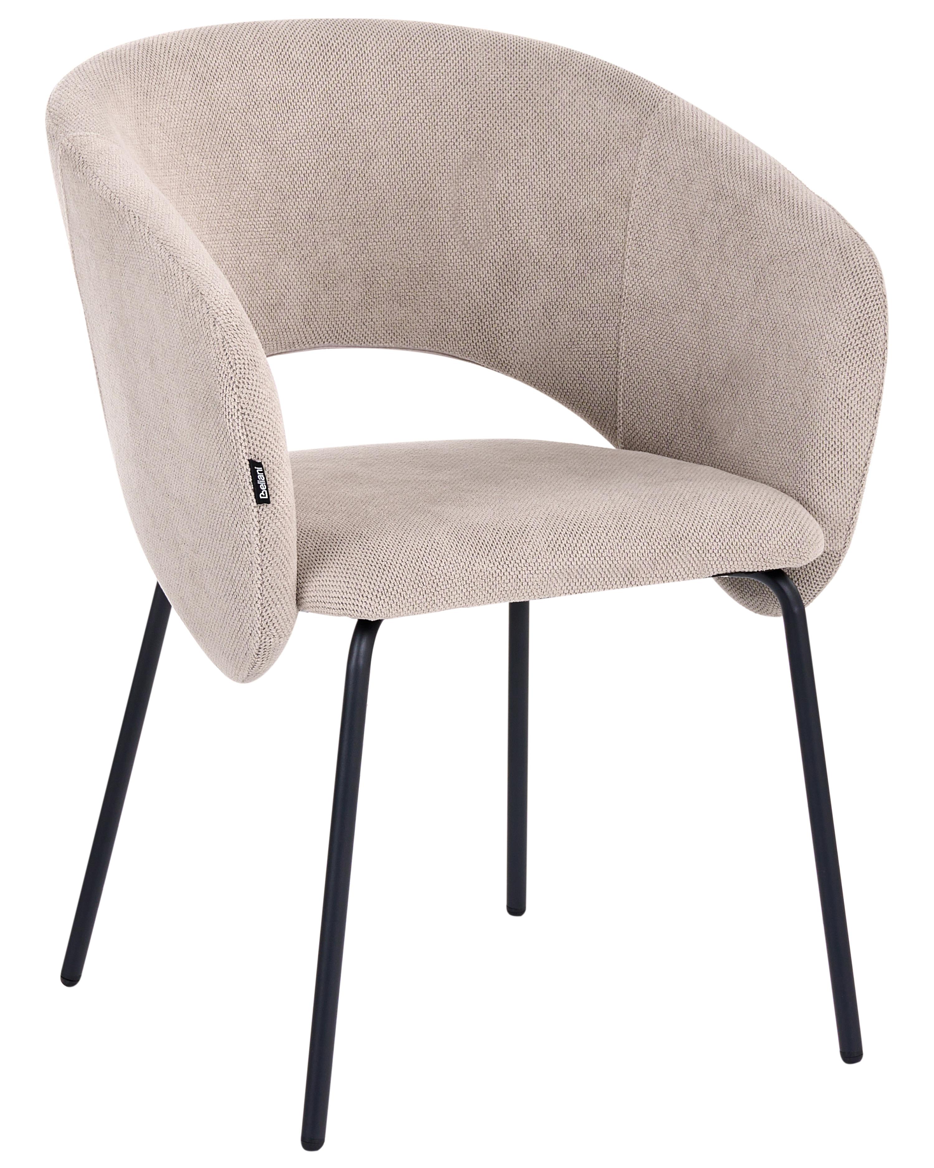 Set van 2 eetkamerstoelen BLAKELY Stof Taupe