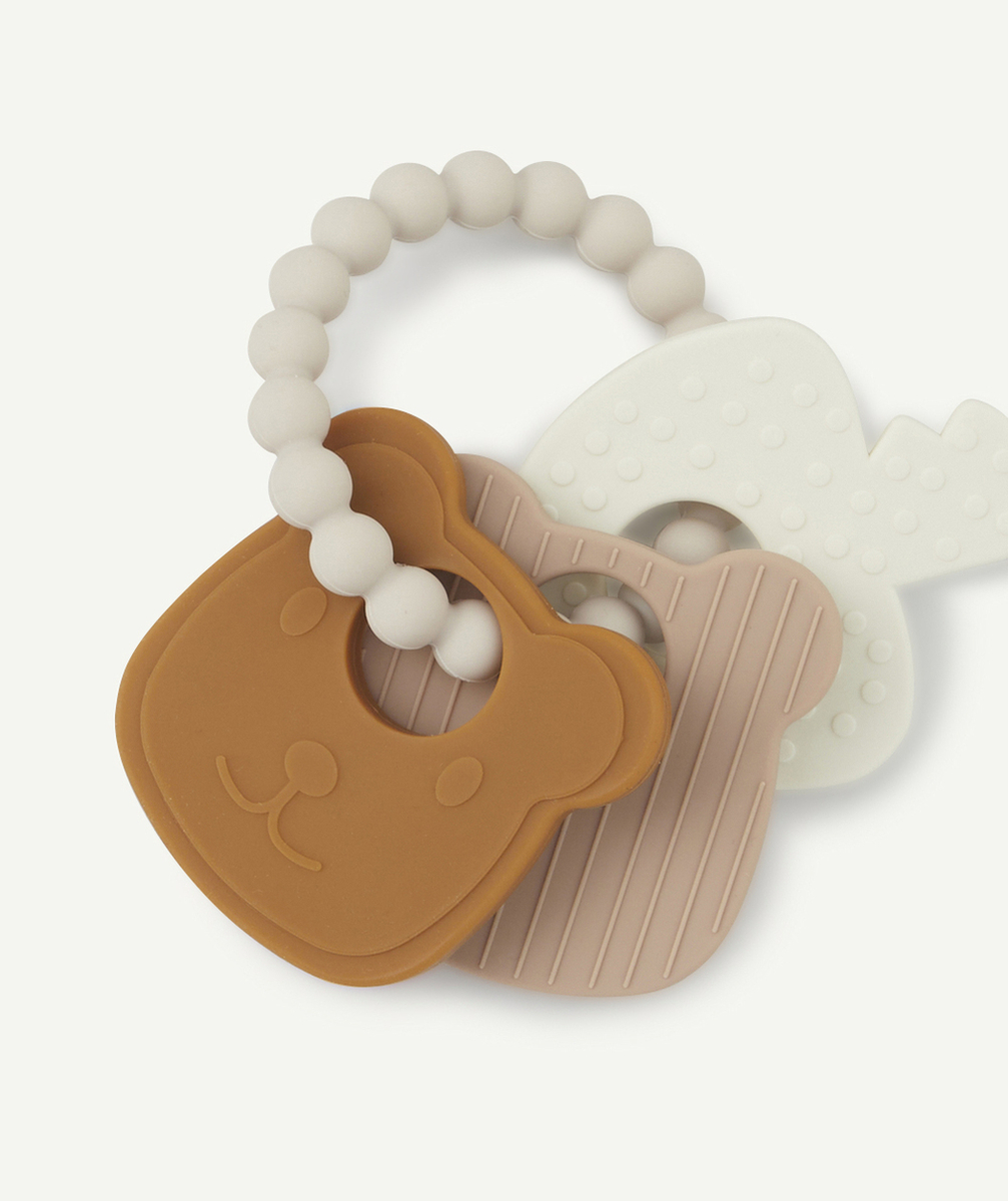 JOLLEINANNEAU DE DENTITION PORTE-CLÉS EN SILICONE