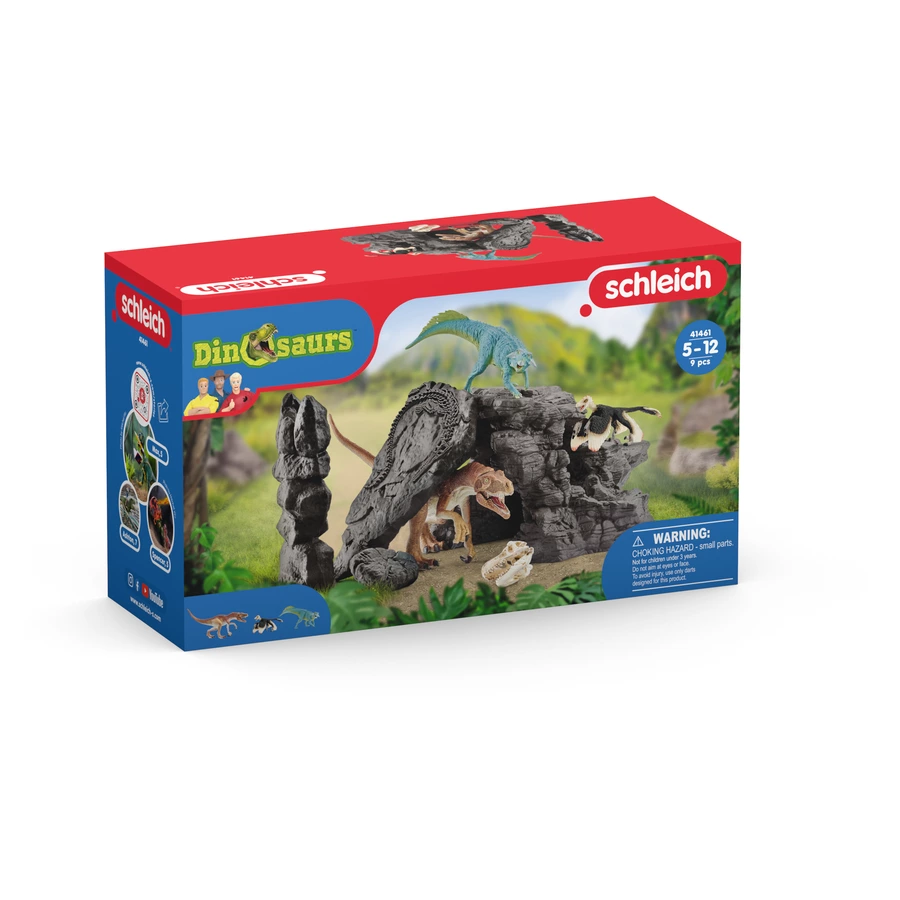 schleich® Dinoset mit Höhle