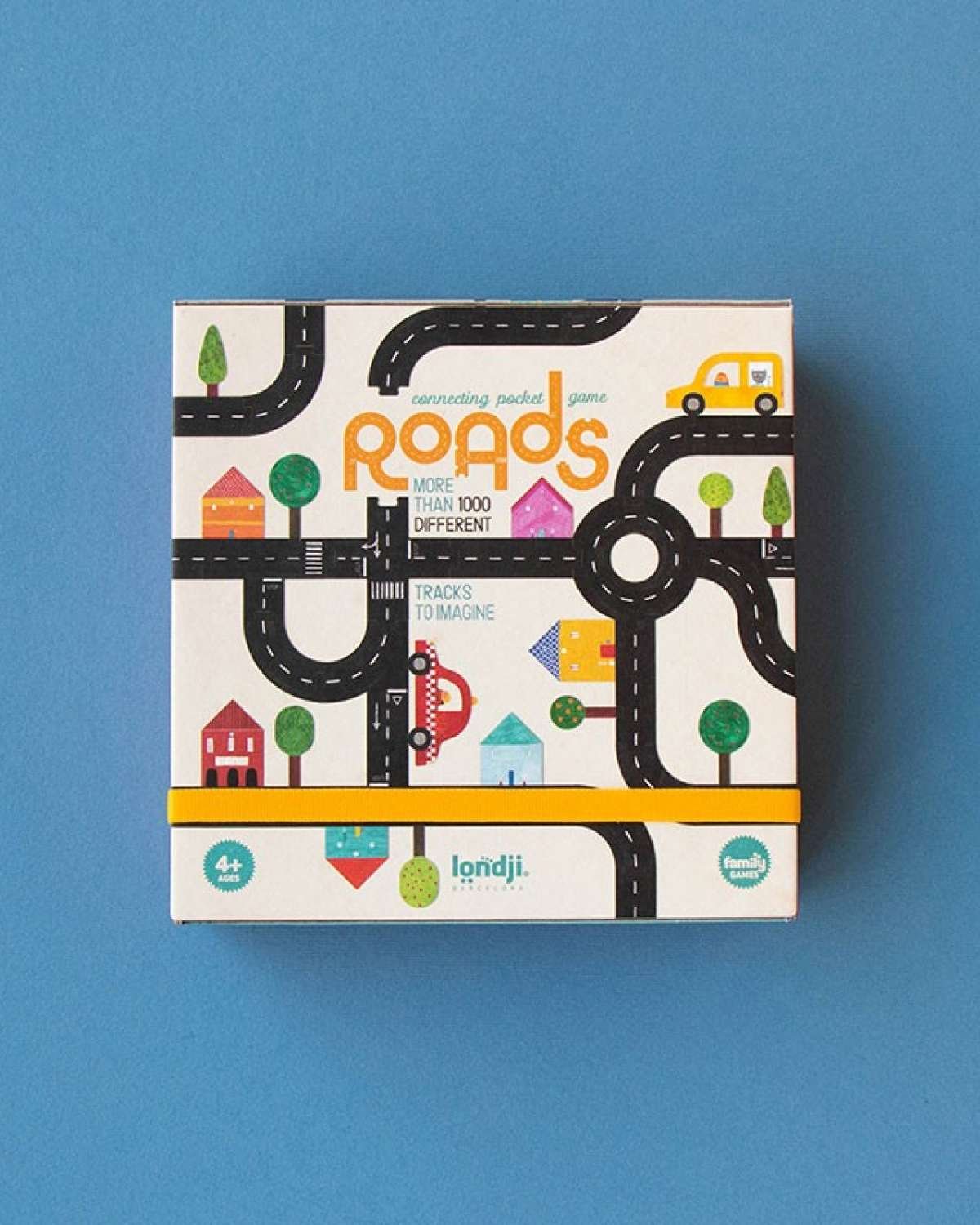 Bilbane og Puslespill 2i1 – 48 Deler + 2x Lekebiler – Barn 4år+ | Roads POCKET