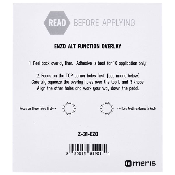 Meris Alt Function Overlay - Enzo