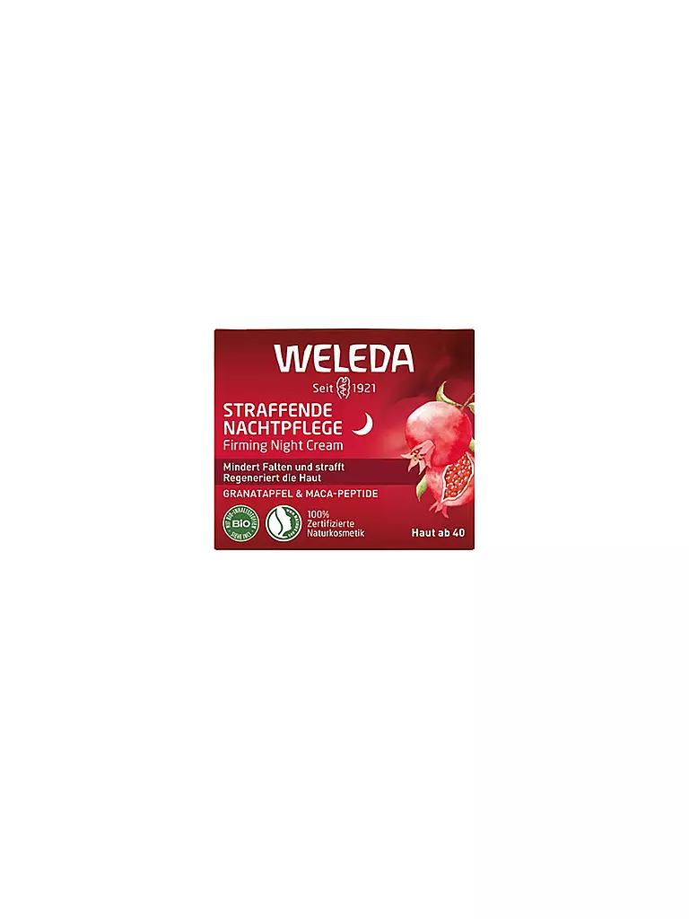 WELEDA Straffende Nachtpflege Granatapfel & Maca-Peptide 40ml keine Farbe