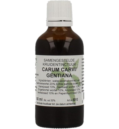 De Cruydhof Carum carvi / gentiana compl tinctuur (50 ml)