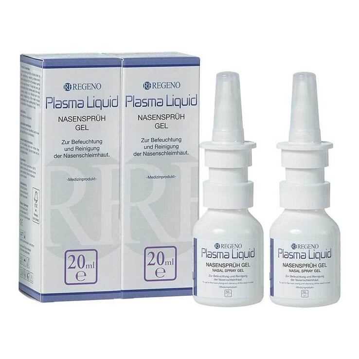 Plasma Liquid Nasensprüh GEL, 2x20 ml