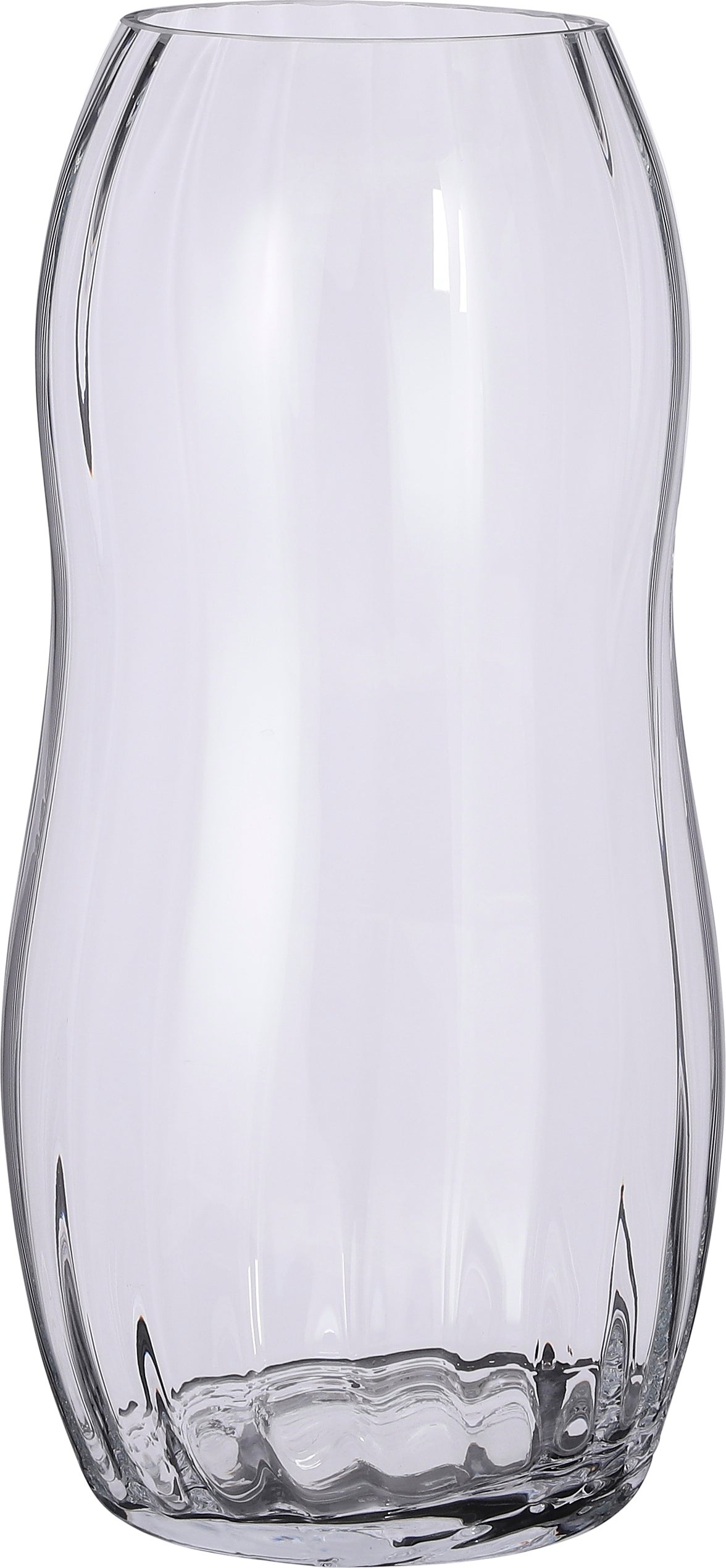 Mica Decorations vaas Mesa transparant D 19,5 H 65 cm