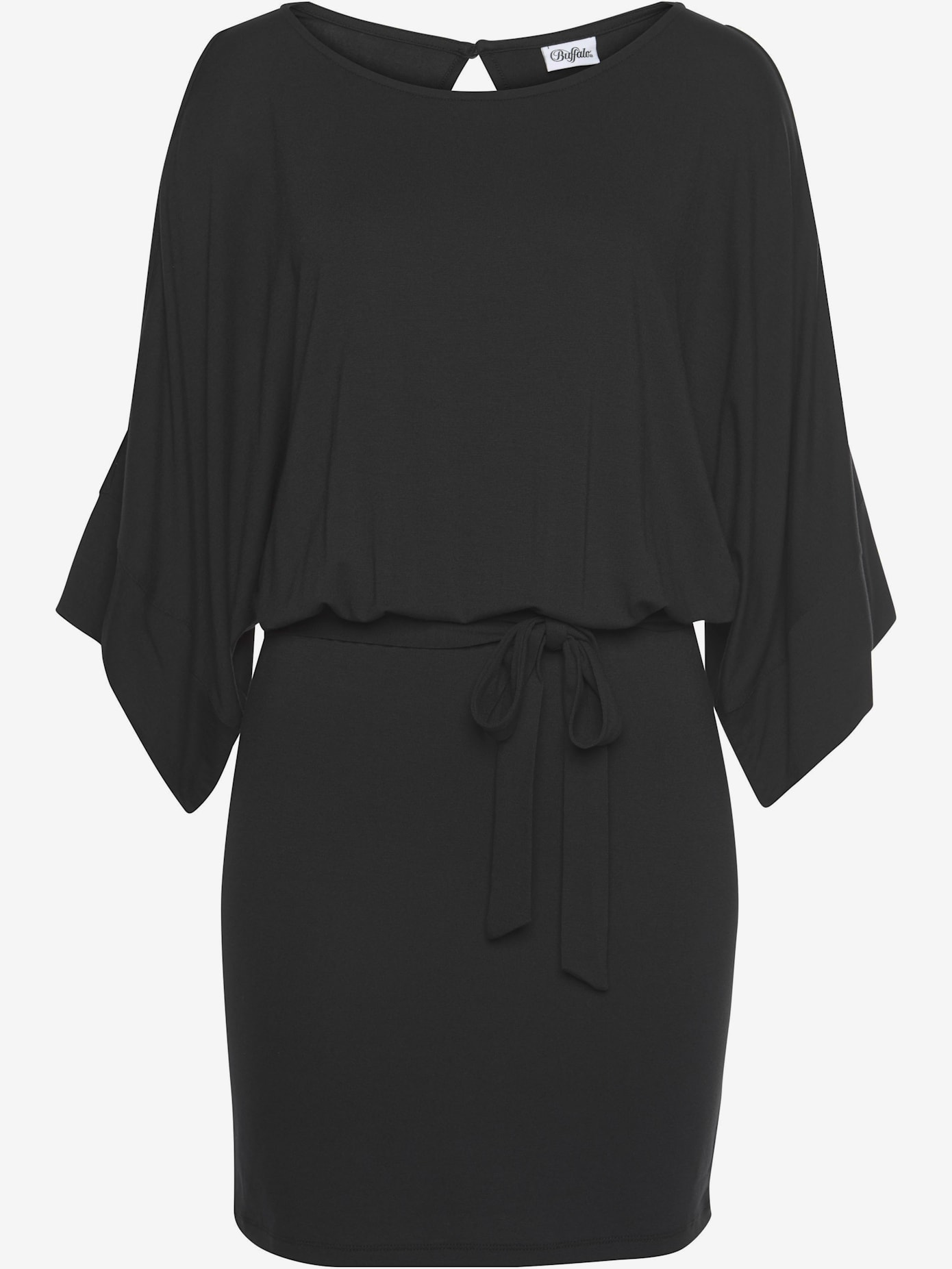 Robe en jersey robe d'été au look rétro