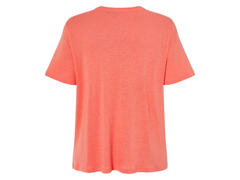Linnen dames T-shirt - Plus size