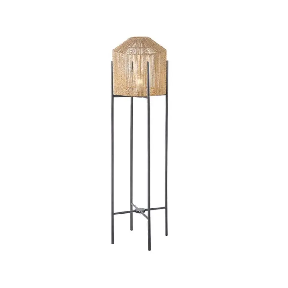 LABEL51 - Vloerlamp Ibiza 150 cm - Naturel - Jute