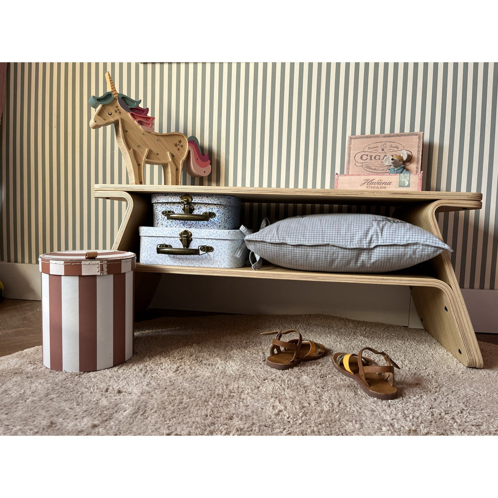 Køb Curve Lab Oak Tokyo Bench Kids