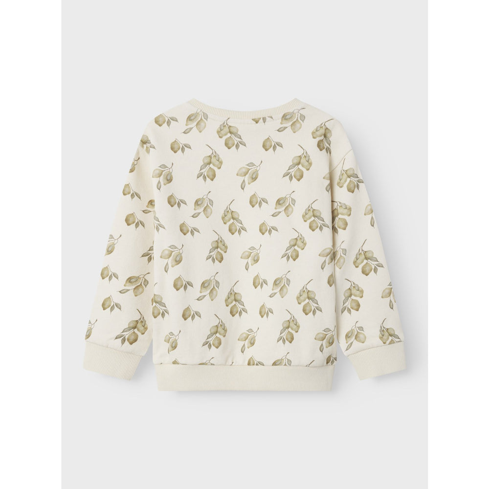 Køb Lil'Atelier Turtledove Lemons Nmnjobo Kio Ls Loose Sweat Lil