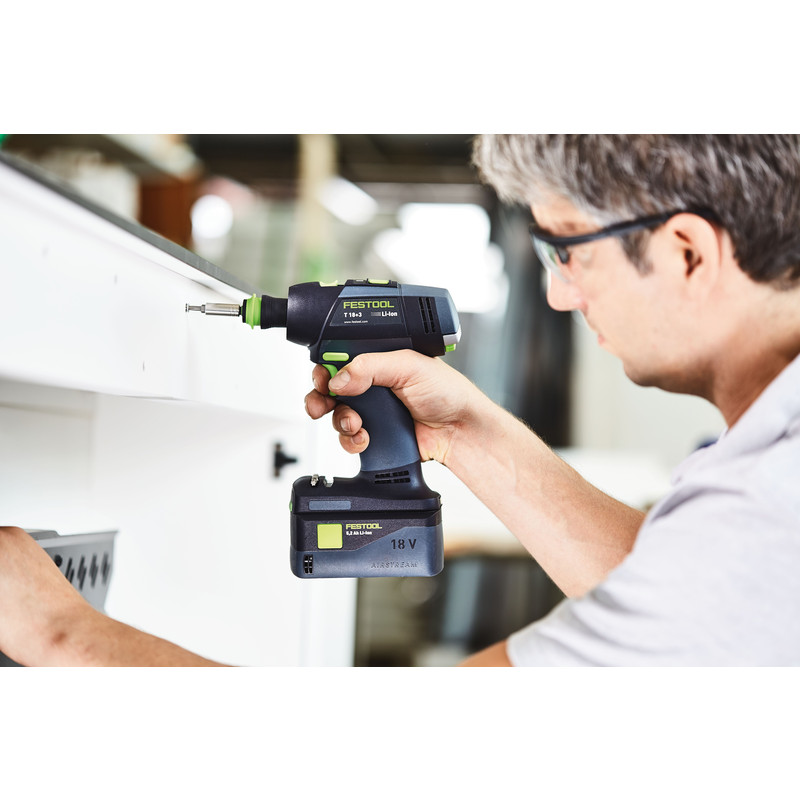 Festool T18+3 Basic accu schroefboormachine (body) 18V Li-ion
