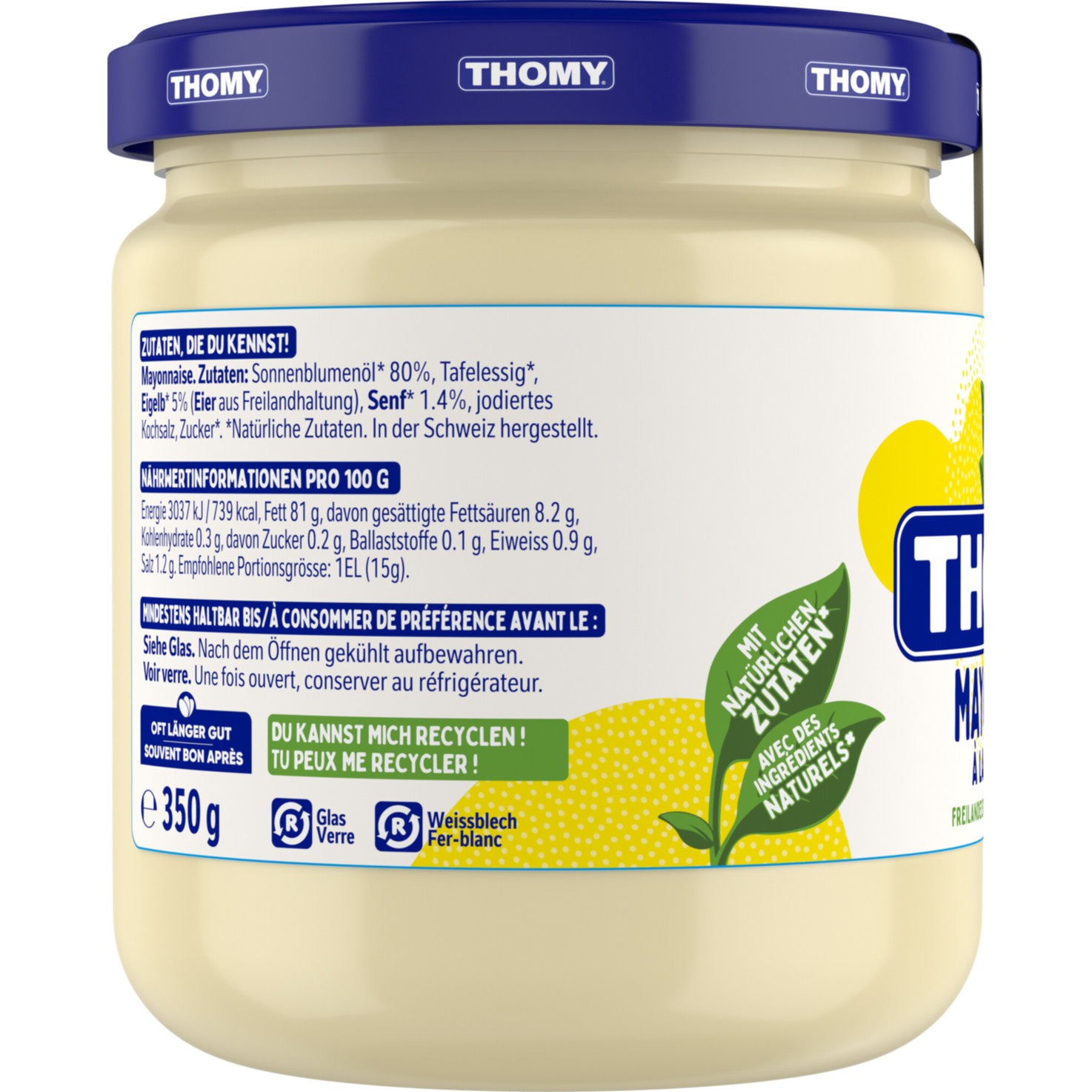 THOMY Mayonnaise à la Française