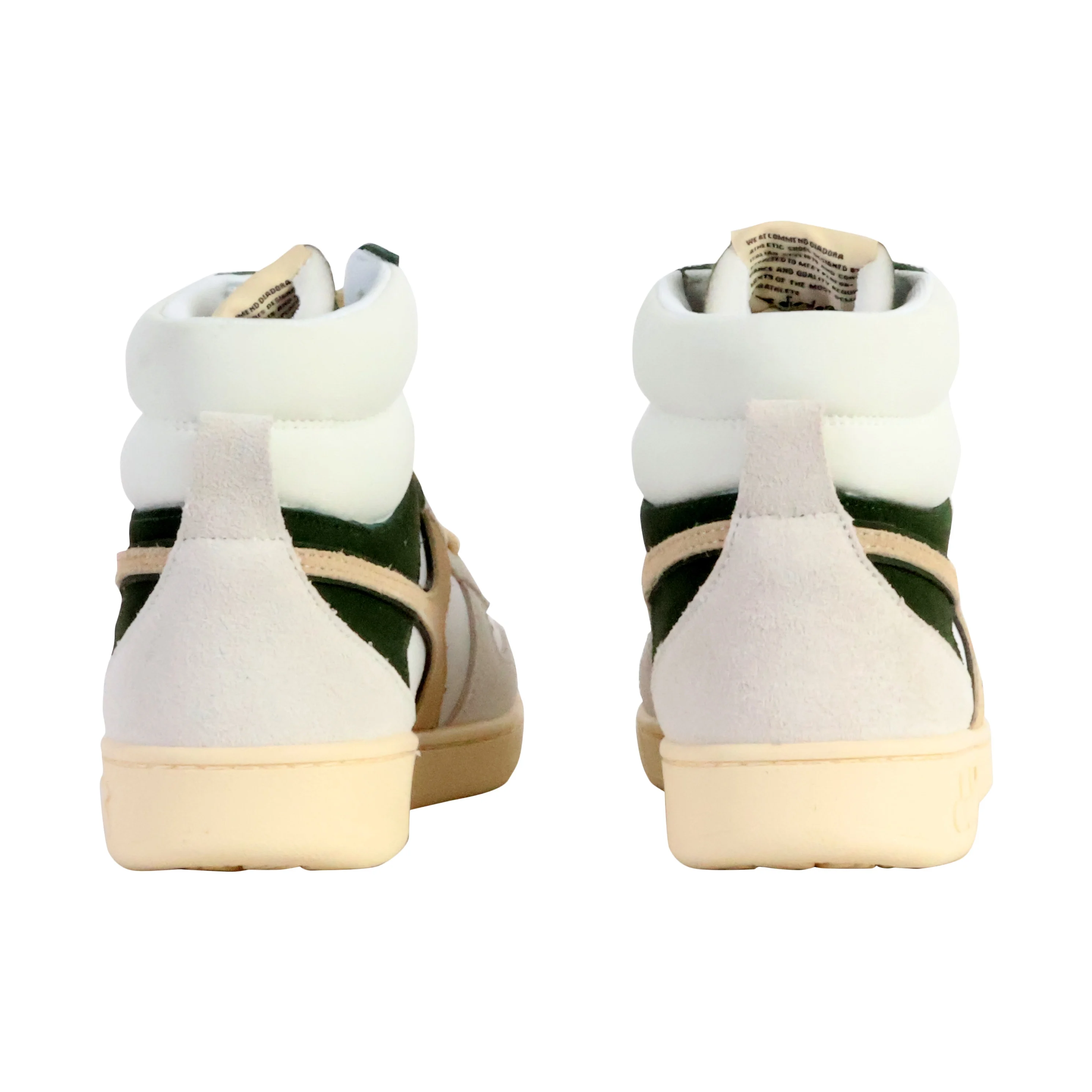 Basket montante cuirmagic mid suede | Blanc